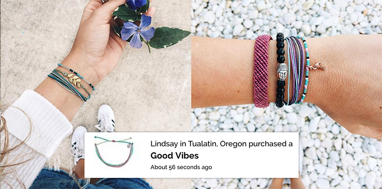 How Pura Vida Increased Revenue By 30k In 30 Days Using Fomo Fomo On Pura Vida Bracelets