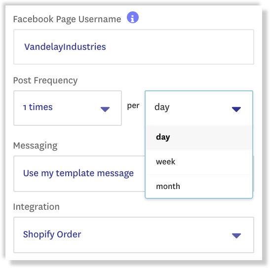 fomo broadcast settings for facebook