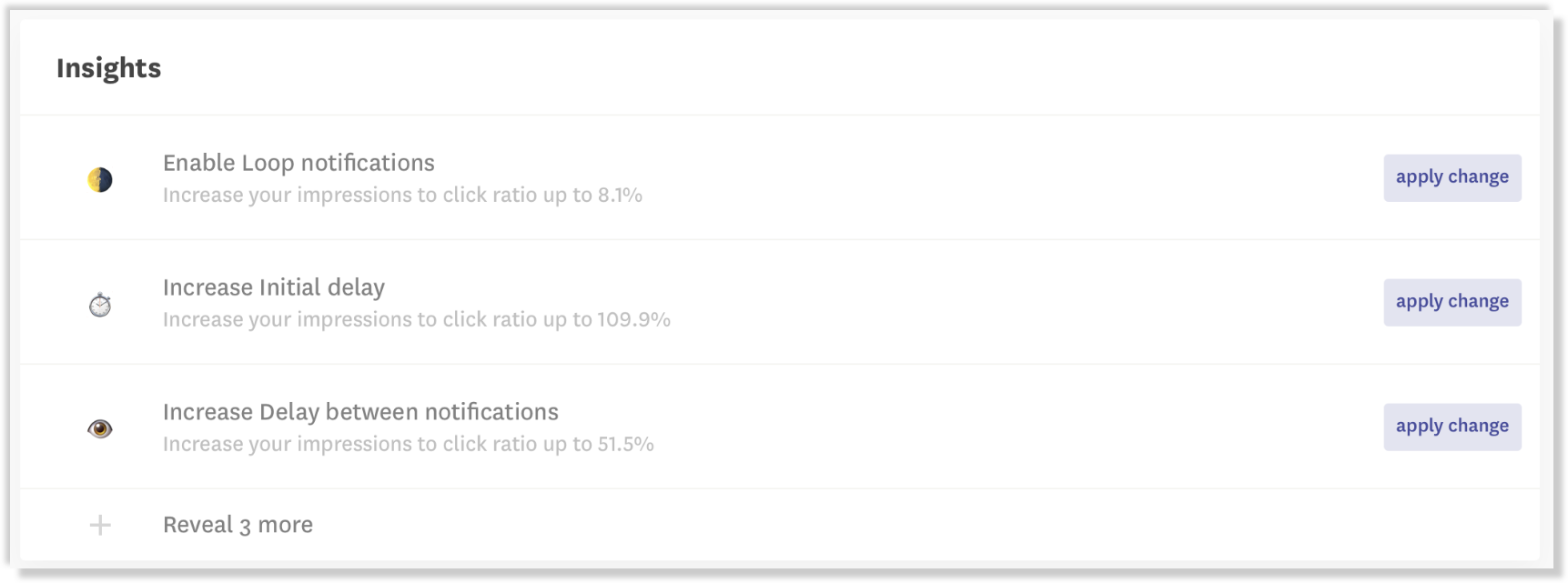 Fomo Insights update