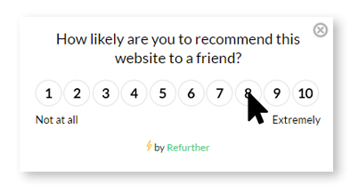 Refurther net promoter score