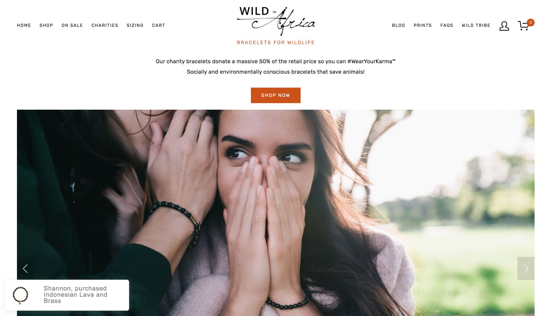Wild in Africa Jewelry  Gorgeous Natural Bracelets That Help Save  Wildlife  Thats Just Jeni